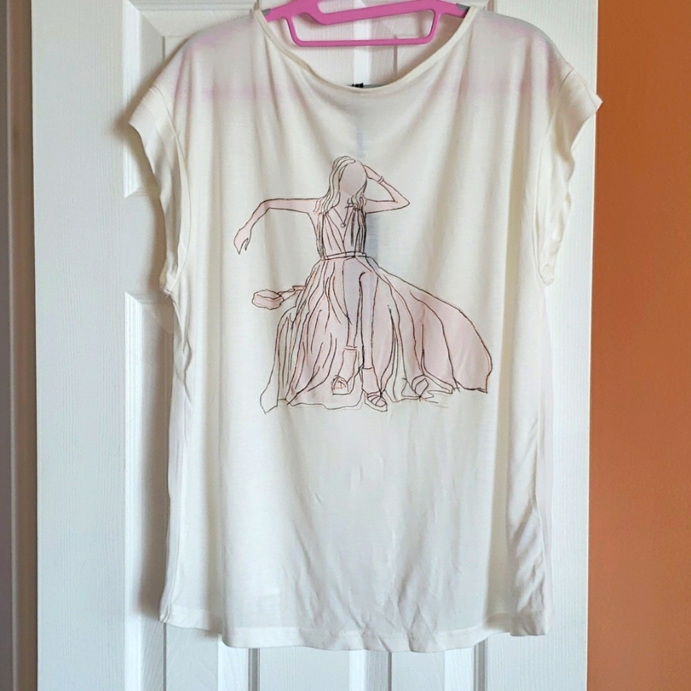 Halston Heritage casual flowy top